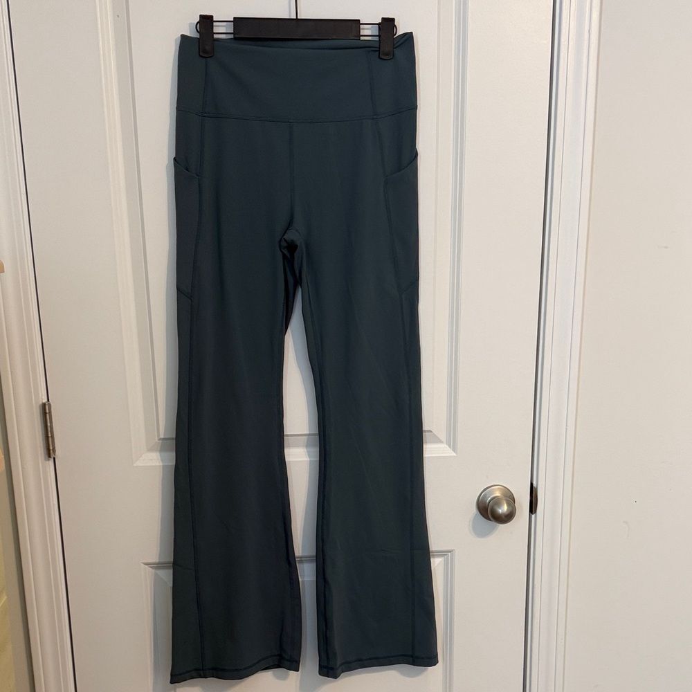 Fabletics Dark Teal Boot Cut Pants - image 1